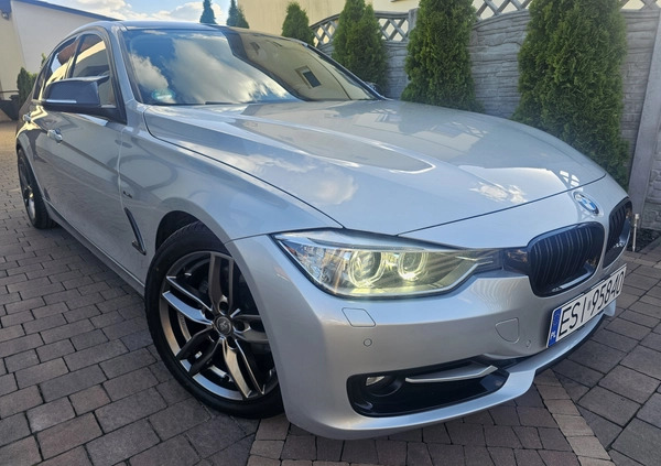 BMW Seria 3 cena 49900 przebieg: 250000, rok produkcji 2012 z Sieradz małe 106